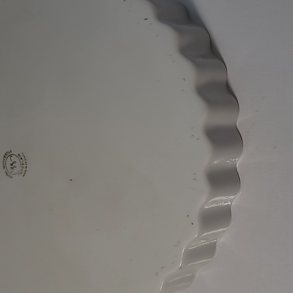 Vintage Royal worcester evesham gold trim pie plate - Picture 5 of 8